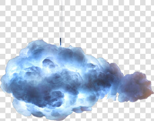 Remote Control Led Color Changing Cotton Cloud Pendant   Glow Cloud Lamp  HD Png Download