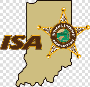 Deputy Star Clipart Free Download Indiana Sheriff S   Indiana Sheriffs Association Logo  HD Png Download