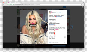 Therefore  This Foray Into Ulta S Stores Will Be The   Kylie Blonde  HD Png Download