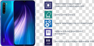 Xiaomi Redmi Note 8 Niebieski 64gb 6gb Dualsim Lte   Redmi Note 8 Price In Malaysia  HD Png Download