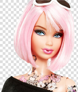 I M A Barbie Girl In A Barbie World   Tattooed Barbie  HD Png Download