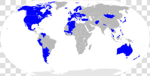 World Map First World Countries  HD Png Download