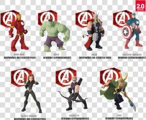 Marvel Super Heroes Disney Infinity   Disney Infinity 2 0 Marvel List  HD Png Download