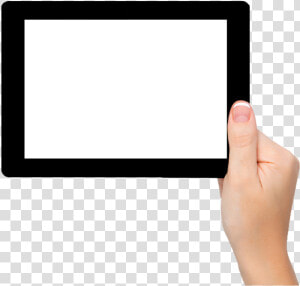 Tablet In Hand Png Image   Tab In Hand Png  Transparent Png