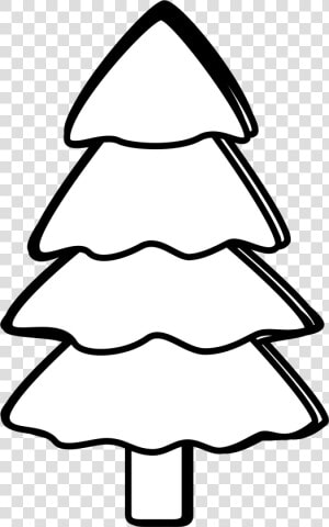 Black And White Trees Clipart   Tree Clipart Black And White  HD Png Download