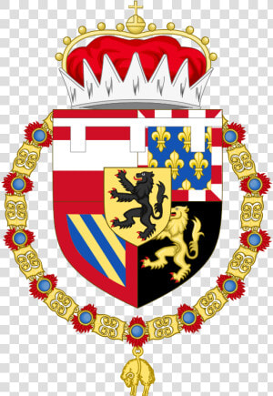 Coat Of Arms Of Charles V  Holy Roman Emperor As Heir   Coat Of Arms Of Imperial Germany  HD Png Download