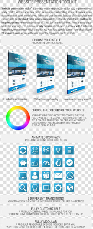 Website Presentation Toolkit After Effects Templates   Online Advertising  HD Png Download