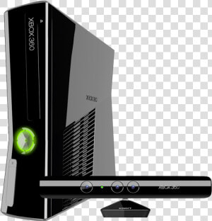 Xbox 360 Com Kinect Png  Transparent Png