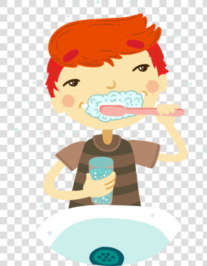 Tooth Brushing Clip Art Cartoon Teeth   Tooth Brushing Png  Transparent Png