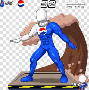 15 Pepsiman   Cartoon  HD Png Download