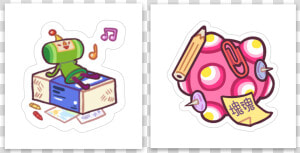 Katamari Stickers  HD Png Download