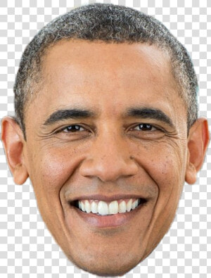  obama  barackobama  presidentobama  president   Obama Face Mask Print  HD Png Download