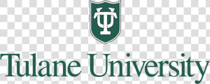 Tu Shield In Black And Green Centered Over Tulane University   Tulane University Logo  HD Png Download