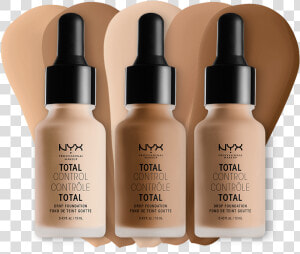 Nyx Total Control Drop Foundation  HD Png Download