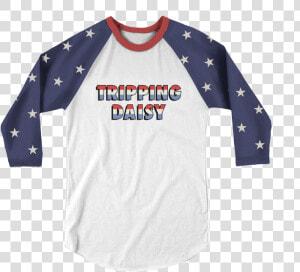 Image Of Stars And Stripes Raglan Shirt   Hits Like The Atom Bomb  HD Png Download