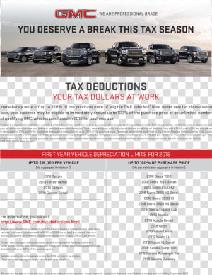 Gmc Flyer   Car Dealership Service Notice  HD Png Download