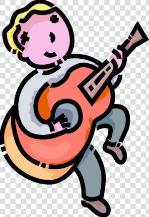 Transparent Boy Playing Guitar Clipart   Menino Tocando Violao Png  Png Download