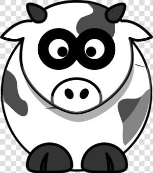 Clipart Cow Head   Cartoon Cow No Background  HD Png Download