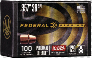 Federal Bullets   Hydra shok  HD Png Download