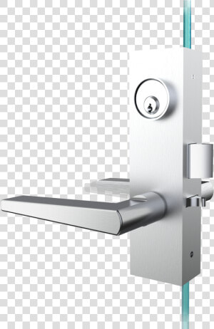 Mortise Cylinder Glass Lock  HD Png Download