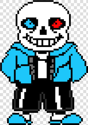 530 X 740   Sans Undertale Pixel  HD Png Download