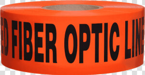 Warning Tape For Fiber Optic Cable  HD Png Download