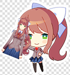 Monika Hug Png   Doki Doki Literature Club Monika Png  Transparent Png