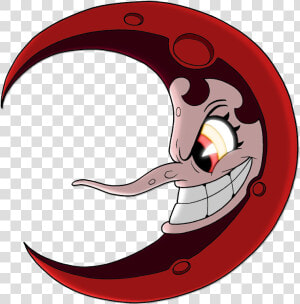 Cuphead Wiki   Cuphead Hilda Berg Moon  HD Png Download