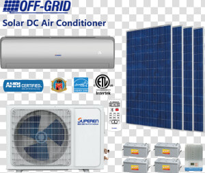 Solar Air Conditioner   Solar Ac Price In Pakistan 2019  HD Png Download