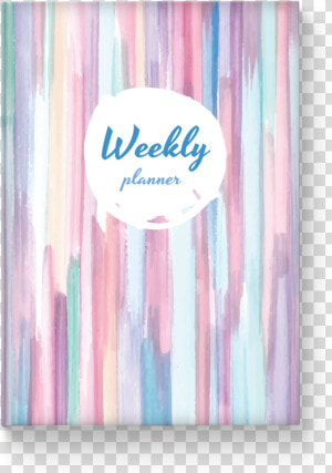 Printable Weekly Planner Hardcover   Label  HD Png Download