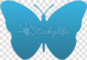 Butterfly Temporary Tattoo   Simple Butterfly Clip Art  HD Png Download