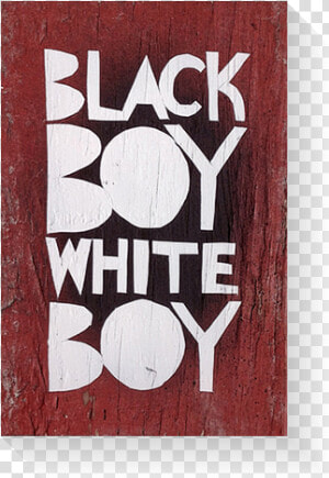 Black Boy White Boy Og Tindel   Graphic Design  HD Png Download