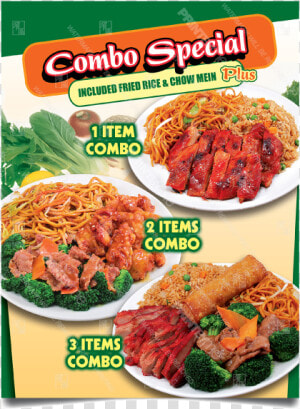 Chinese Food Combo Special With 3 Combos Poster   Agujjim  HD Png Download