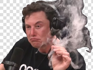 Sticker Other Elon Musk Fume Smoke Joint Weed Marijuana   White Guy Devil  39 s Advocate  HD Png Download