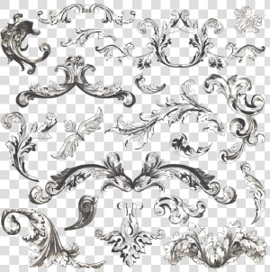 Vintage Clothing Ornament Filigree Royalty free   Free Filigree  HD Png Download