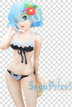 Sega Re Zero Rem Limited Premium Figure Summer Summer   Summer Beach Figure Rem  HD Png Download