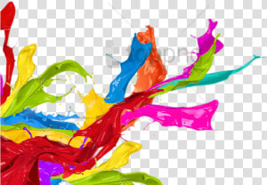 Free Png Paint Splatter Left Corner Footer Png Image   Colourful Paint Splash Png  Transparent Png