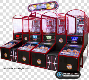 Super Shot Quad By Bay Tek Games   Skee Ball Amusements   Supershot Basketball  HD Png Download