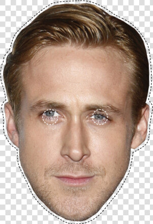 Ryan Gosling Celebrity Mask   Ryan Gosling Transparent Background  HD Png Download