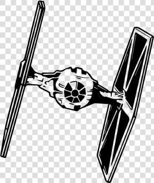 Vinilos Paredes Star Wars Vinilo Tie Fighter Combate   Star Wars Imperial Tie Fighter Vinyl  HD Png Download