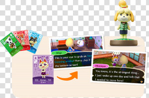 Scanning Amiibo In Animal Crossing New Leaf   Animal Crossing New Leaf Amiibo Figuren  HD Png Download