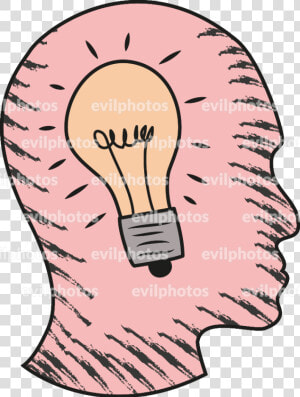 Brain Drawing Vector And Stock Photo   Brain Drawing  HD Png Download