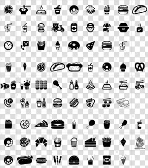 Fast Food Icons Font   Fast Food Icon Png  Transparent Png