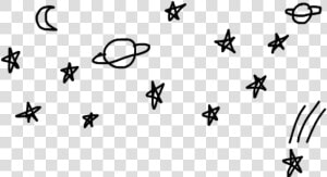 Star Stars Black Tumblr Space Moon Png Art Stars Moon   Stars And Moon Png  Transparent Png