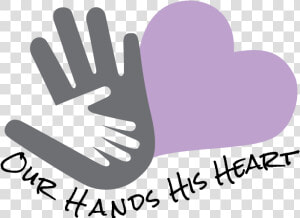 Our Hands His Heart   Heart  HD Png Download