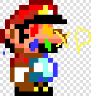 Pixel Art Super Mario World Clipart   Png Download   Mario De Super Mario World  Transparent Png