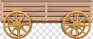 Wooden Cart Png Clip Art   Wooden Wagon Png  Transparent Png