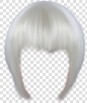 Short Hair Png Pic   White Short Hair Png  Transparent Png