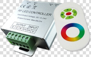 Controladora Rgb Con Control Remoto Touch   Controladora Rgb Con Control Remoto Touch Rf 100 W  HD Png Download