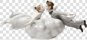 Flying Bride And Groom Wedding Figurines   Lladró  HD Png Download